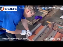 हाइड्रोलिक सिलेंडर स्कीविंग रोलर बर्नरिंग मशीन डबल रोटेशन 2500 मिमी लंबाई