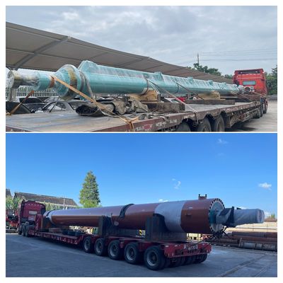 27SiMn सिलेंडर ट्यूब के साथ एकल-अभिनय भारी शुल्क हाइड्रोलिक सिलेंडर