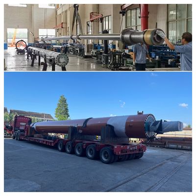 धातु उद्योग में भारी मशीनरी और मिलों में प्रयुक्त 21 एमपीए कार्य दबाव वाले सिलेंडर