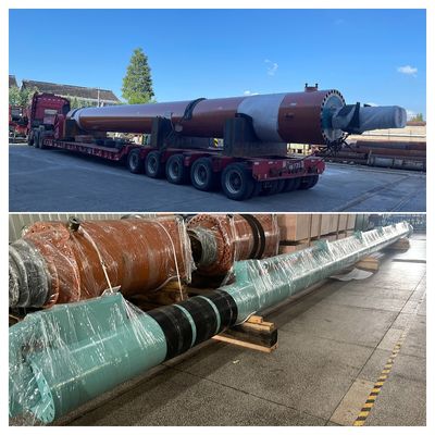 32 एमपीए परीक्षण दबाव भारी भार और उच्च दबाव का सामना करना पड़ता है धातु उद्योग में भारी शुल्क सिलेंडर