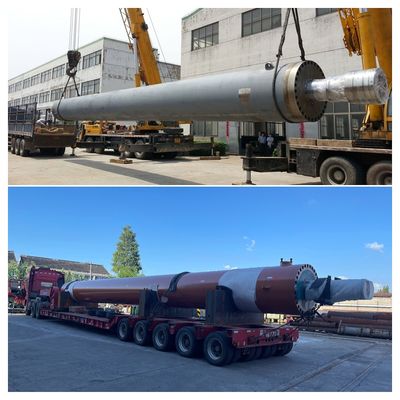 कॉम्पैक्ट भारी शुल्क अनुकूलित हाइड्रोलिक सिलेंडर आईएसओ 9001 21 एमपीए कार्य दबाव