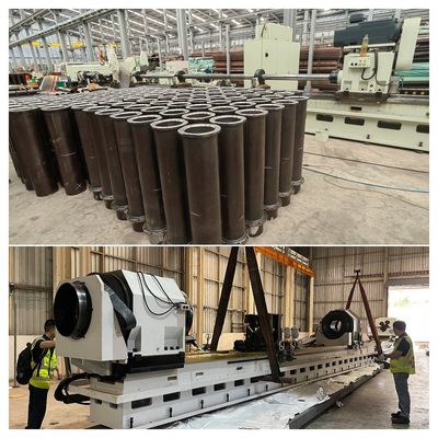 वर्कपीस/टूलिंग रोटेशन एसआरबी मशीन स्कीविंग एंड रोलर बर्नरिंग डिवाइस