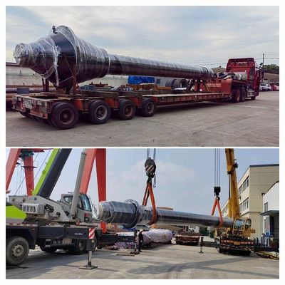 ऊर्ध्वाधर कास्टिंग क्रोम लेपित सिलेंडर अनुकूलित सतह खत्म