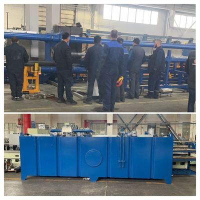 220V / 380V हाई स्पीड ड्रॉइंग ट्यूब ड्रॉइंग बेंच मशीन हाइड्रोलिक इलेक्ट्रिक पावर सोर्स