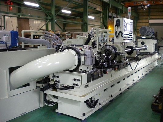 सफेद स्कीविंग और रोलर बर्नरिंग मशीन ISO9001 आंतरिक छेद प्रसंस्करण के लिए