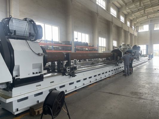 400 मिमी बोरिंग व्यास SRB स्कीविंग और रोलर मशीन CK45 सामग्री 0.03 मिमी गोल
