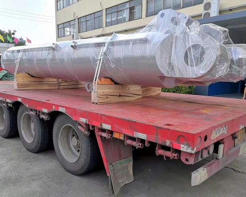 तेल रिग क्रेन अनुकूलित हाइड्रोलिक सिलेंडर 25MPa परिचालन दबाव भारी उद्योग के लिए