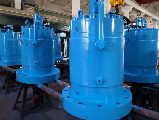 इस्पात मिल जल शीतलन धातु विज्ञान के लिए हाइड्रोलिक सिलेंडर 21MPa परिचालन दबाव