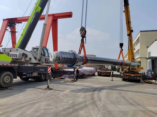 विरोधी घूर्णन बड़े छेद हाइड्रोलिक सिलेंडर 220mm/min गति ISO9001