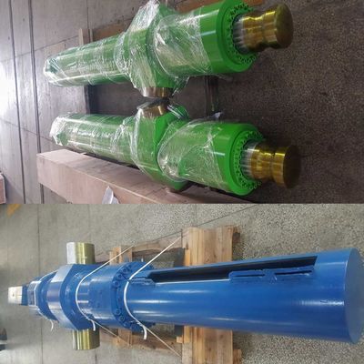 एकल अभिनय कस्टम हाइड्रोलिक सिलेंडर भारी शुल्क 32 एमपीए इस्पात संयंत्र के लिए