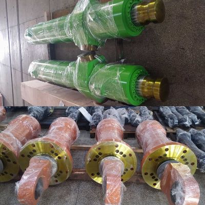 भारी शुल्क अनुकूलित हाइड्रोलिक सिलेंडर धातु विज्ञान पिस्टन प्रकार सिलेंडर