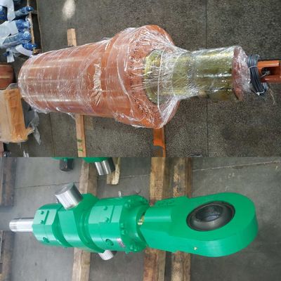 कॉम्पैक्ट भारी शुल्क अनुकूलित हाइड्रोलिक सिलेंडर आईएसओ 9001 21 एमपीए कार्य दबाव