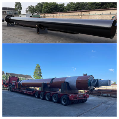 6500 मिमी स्ट्रोक वर्टिकल कास्टिंग सिलेंडर 240 मिमी/मिनट मजबूत निर्माण के साथ