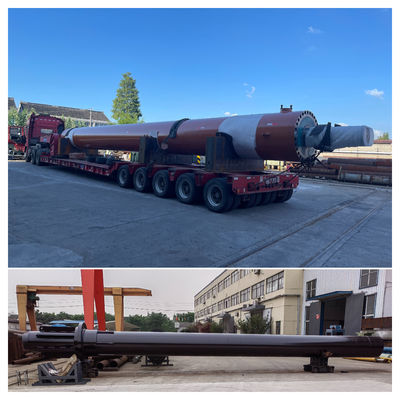 मजबूत निर्माण हाइड्रोलिक सिलेंडर क्रोम कोटिंग स्व-निर्देशित विरोधी घूर्णन