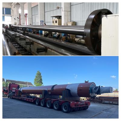 21 एमपीए कार्य दबाव स्टील मिल 27SiMn सिलेंडर ट्यूब भारी शुल्क हाइड्रोलिक सिलेंडर