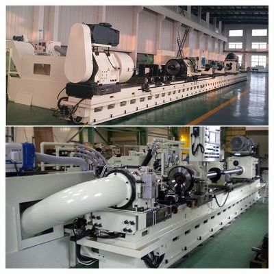 400 मिमी बोरिंग व्यास SRB स्कीविंग और रोलर मशीन CK45 सामग्री 0.03 मिमी गोल