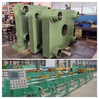 हाइड्रोलिक कोल्ड ड्रॉइंग मशीन 100 मीटर/मिनट ड्रॉइंग स्पीड और 5 टन ड्रॉइंग क्षमता के साथ