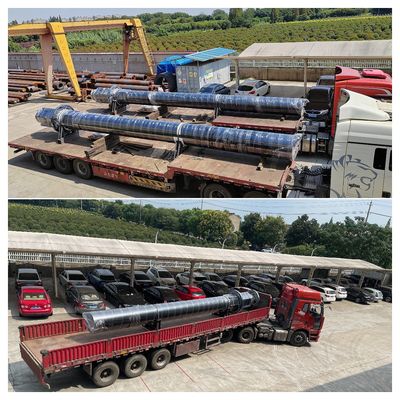 ऊर्ध्वाधर विकास कास्टिंग सिलेंडर गर्मी प्रतिरोधी सुरक्षा के लिए निर्मित